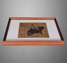 赫章书画装裱配框服务案例