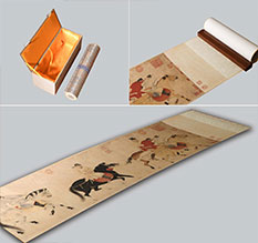 赫章馆藏书画复制博物馆书画复制服务